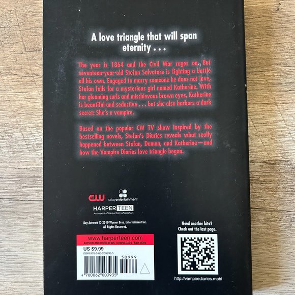 The Vampire Diaries Book- Stefan's Diaries - Origins Vol 1 - Picture 2 of 2